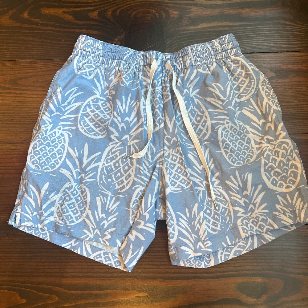 Chubbies men’s pineapple swim trunks size s